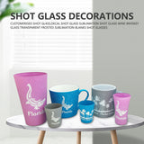 Shot glass decorations